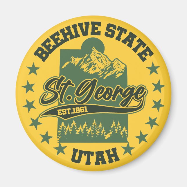 St. George, Utah Magnet (Vorne)