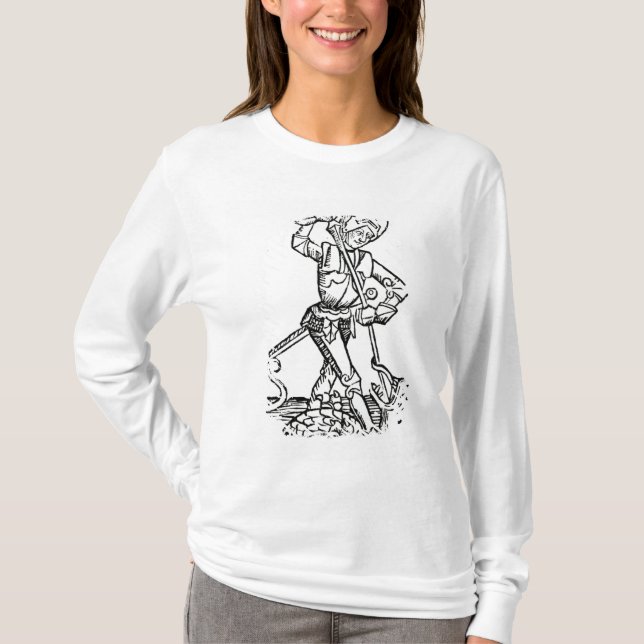 St George, vom 'Liber Chronicarum T-Shirt (Vorderseite)