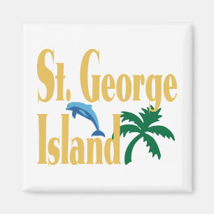 St- Georgeinsel Florida Magnet