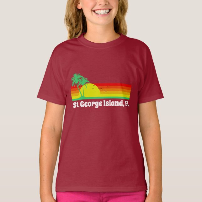St- Georgeinsel Florida T-Shirt (Vorderseite)