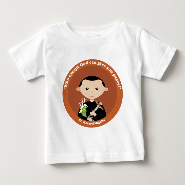 St. Gerard Majella Baby T-shirt (Vorderseite)