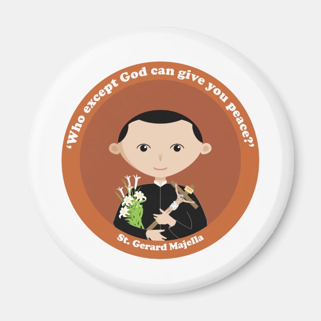 St. Gerard Majella Magnet (Vorne)