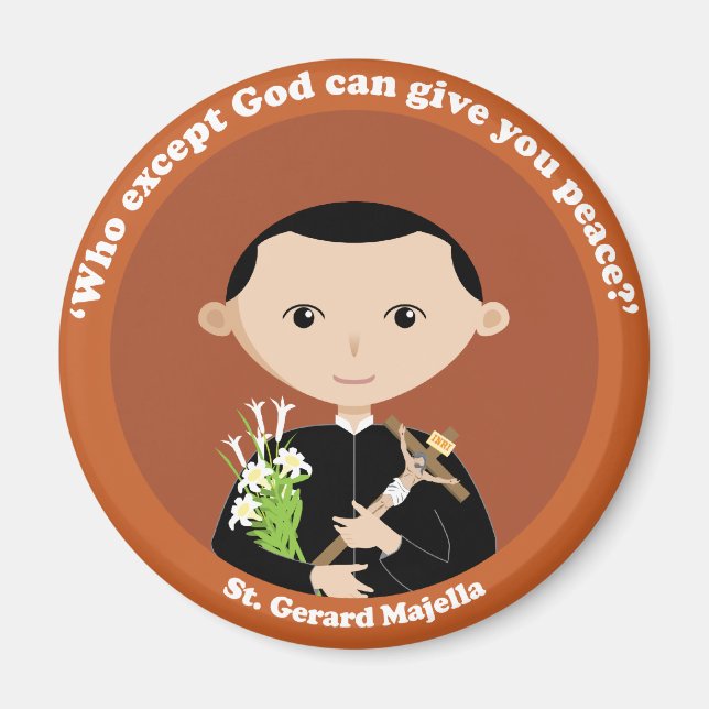St. Gerard Majella Magnet (Vorne)