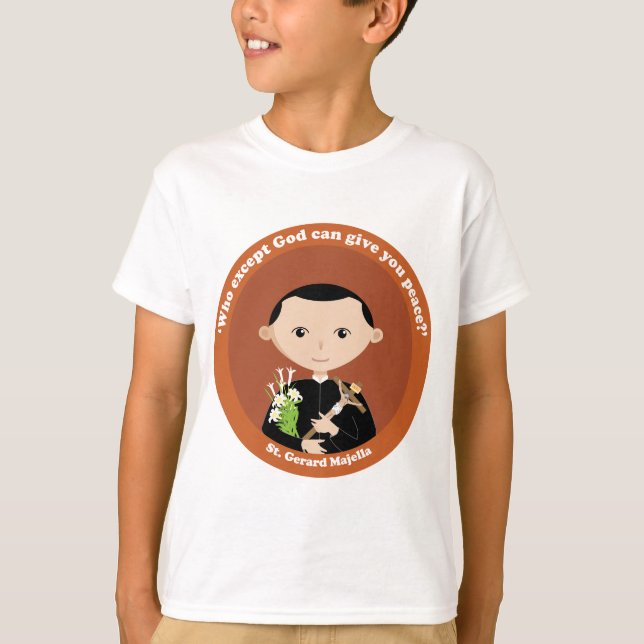 St. Gerard Majella T-Shirt (Vorderseite)