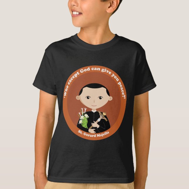 St. Gerard Majella T-Shirt (Vorderseite)