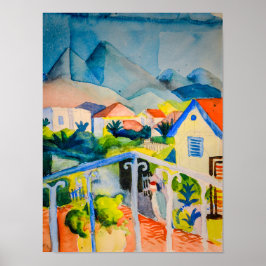 St Germain bei Tunis | Auguste Macke | Poster