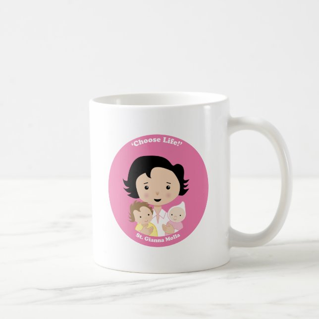 St. Gianna Molla Kaffeetasse (Rechts)