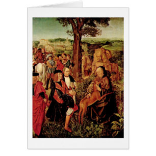 St Giles et le de derrière par le maître de St