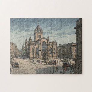 St Giles Kathedrale Japanischer Holzschnitt
