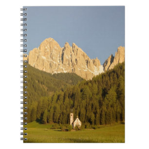 St Giovanni, Val di Funes, Dolomiten, Italien Notizblock