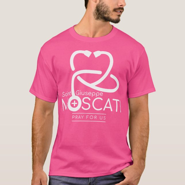 St Giuseppe Moscati Schutzheilige des Arztes Katho T-Shirt (Vorderseite)