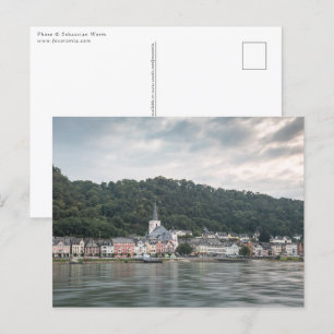 St. Goar Rhein Deutschland Postkarte