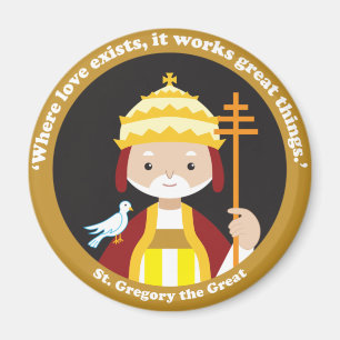St. Gregory der Große Magnet
