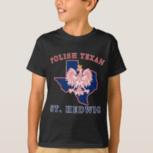 St. Hedwig Polnisch Texan T-Shirt