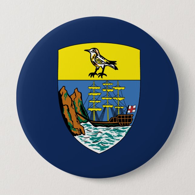 St. Helena Button (Vorderseite)
