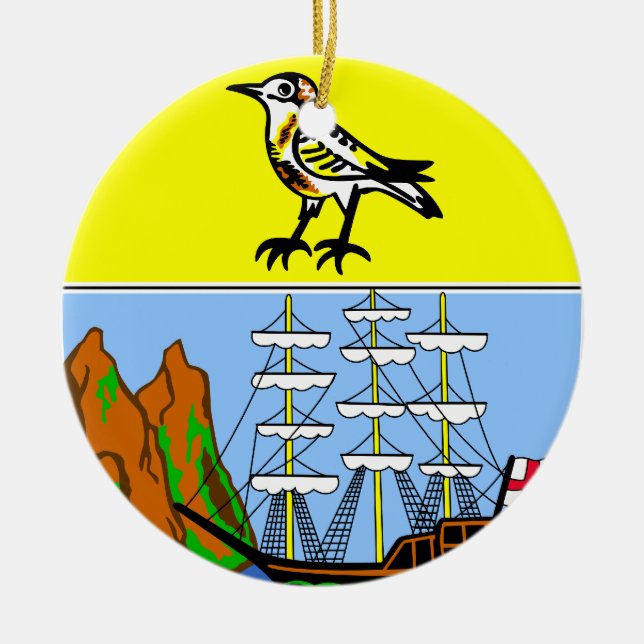 ST. HELENA*, Ornement de Noël de l'Atlantique Sud (Devant)
