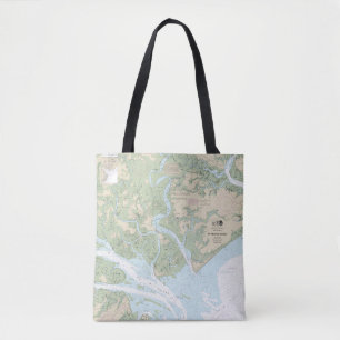 St Helena Sound Nautical Chart 11517 Tasche