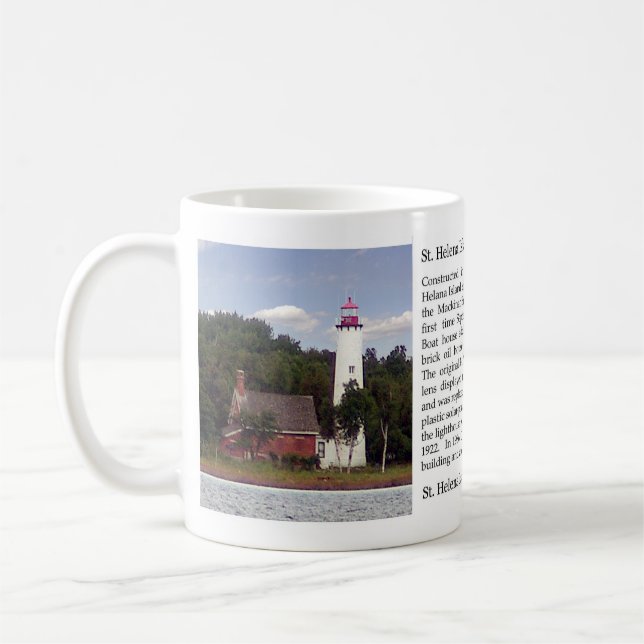 St.- Helenainsel-Leuchtturm-Tasse Kaffeetasse (Links)
