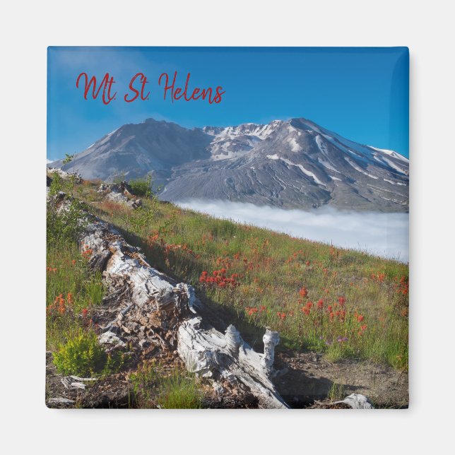 St. Helens Spring Magnet (Vorne)