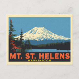 St. Helens Washington Postkarte