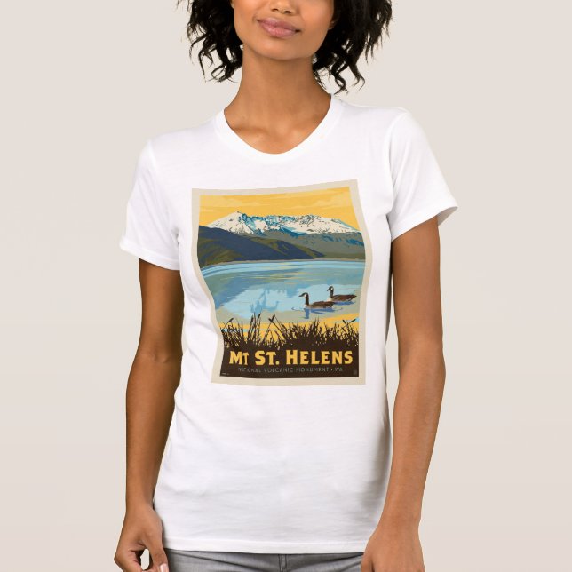 St. Helens | Washington T-Shirt (Vorderseite)