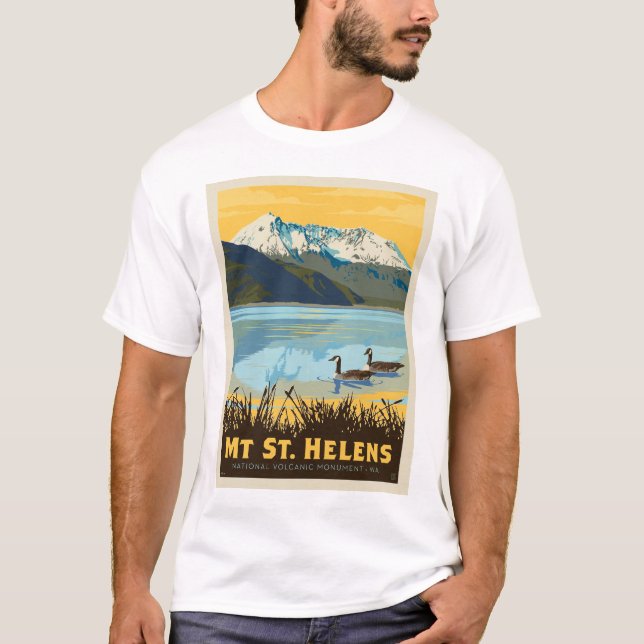 St. Helens | Washington T-Shirt (Vorderseite)