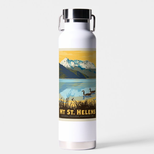 St. Helens | Washington Trinkflasche (Vorne)