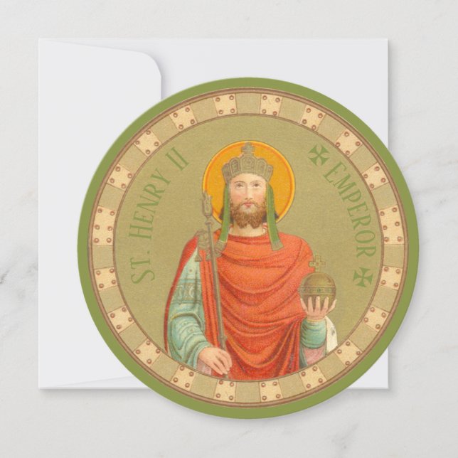 St. Henry II, Kaiser (BBS 10) Rundschreiben (Vorderseite)