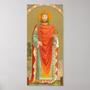 St. Henry II, Kaiser (BBS 10; Style 4) Poster