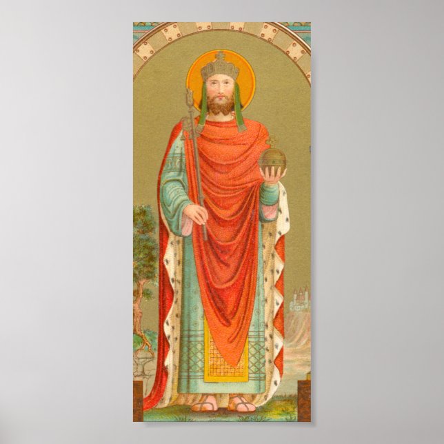 St. Henry II, Kaiser (BBS 10; Style 4) Poster (Vorne)