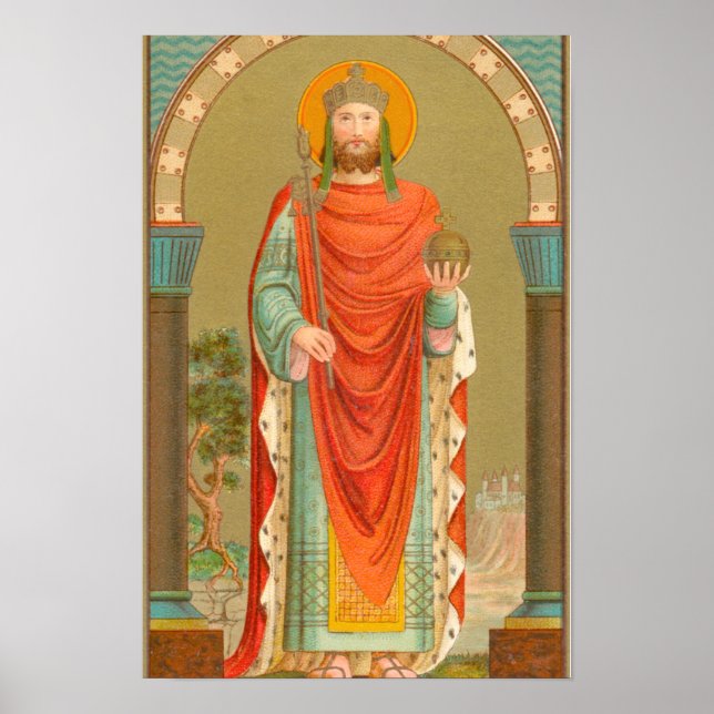St. Henry II, Kaiser (BBS 10; Style 4) Poster (Vorne)