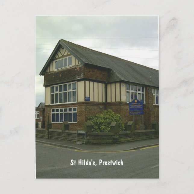 St Hilda's, Prestwich Postkarte (Vorderseite)