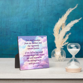 St Hildegard de Bingen Cote Plaque avec Easel
