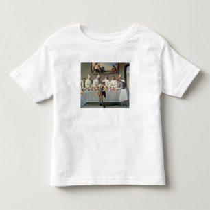 St. Hugh von Cluny (1024-1109) im Refektorium von Kleinkind T-shirt