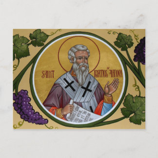 St. Ignatios of Antioch Prayer Card Postkarte