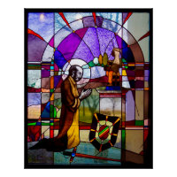 St. Ignatius Glasfenster hohe Res