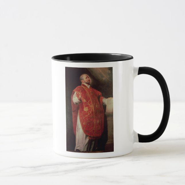 St Ignatius von Loyola-Gründer der Jesuite Tasse (Rechts)