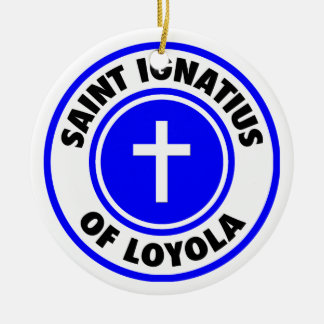 St. Ignatius von Loyola Keramikornament