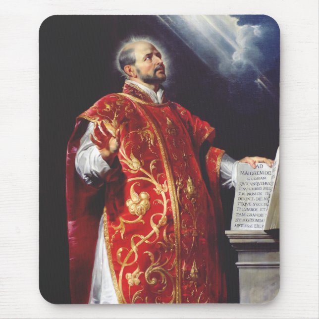 St. Ignatius von Loyola Mousepad (Vorne)