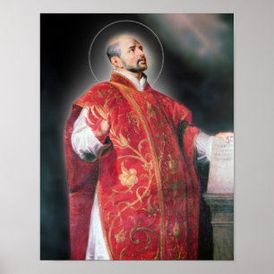 St. Ignatius von Loyola Poster