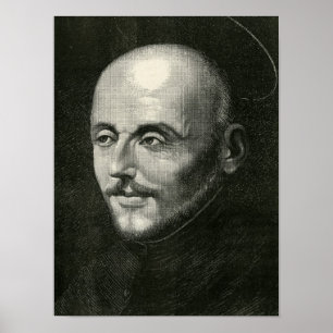 St Ignatius von Loyola Poster
