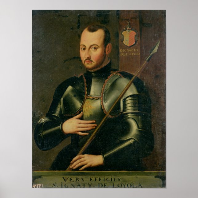 St. Ignatius von Loyola Poster (Vorne)