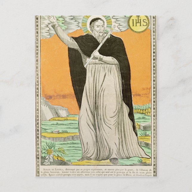 St. Ignatius von Loyola Postkarte (Vorderseite)