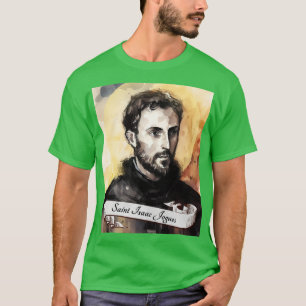 St Isaac Jogues Katholische Kirche Heilige Religiö T-Shirt