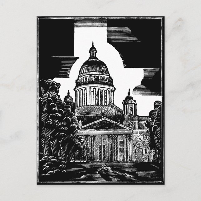 St Isaac's Cathedral ST PETERSBURG Postkarte (Vorderseite)