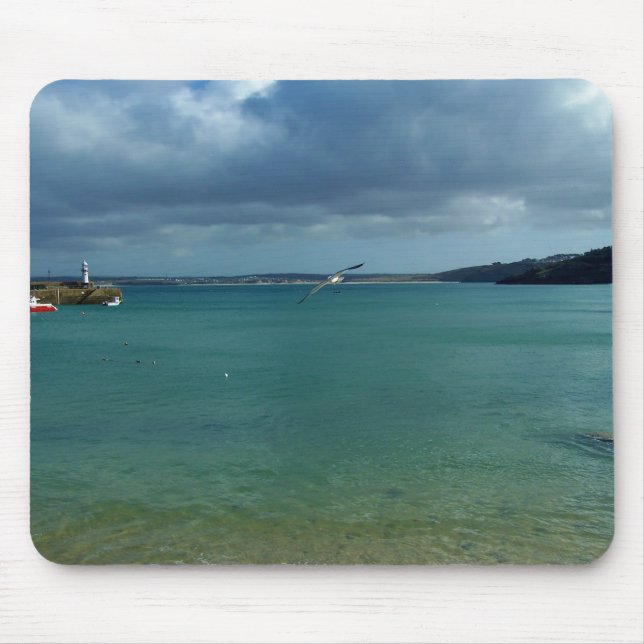 St Ives Cornwall England Foto Mousepad (Vorne)