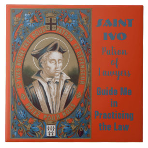 St. Ivo von Kermartin (M 005) Fliese