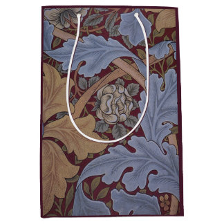 St. James Akanthus-Blattmuster von William Morris Mittlere Geschenktüte