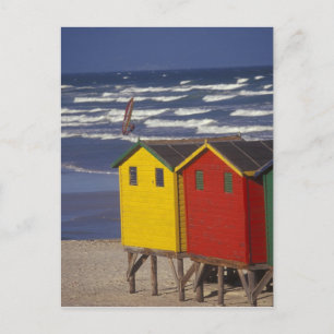 St. James Bay Badekästen, in der Nähe von Capetown Postkarte