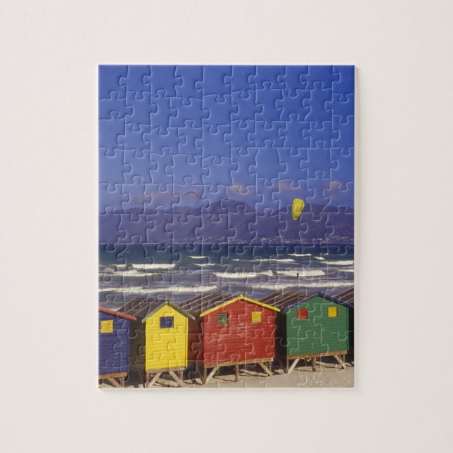 St. James Bay Bathing Boxes, in der Nähe von Capet (Vertikal)
